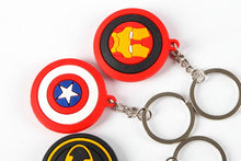 Key chain Super Heroes Iron-man Spider-man Superman Batman Action Figure Movie Toys Avengers for Children Figures