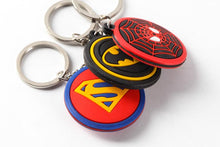 Key chain Super Heroes Iron-man Spider-man Superman Batman Action Figure Movie Toys Avengers for Children Figures