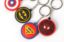 Key chain Super Heroes Iron-man Spider-man Superman Batman Action Figure Movie Toys Avengers for Children Figures
