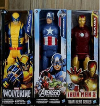12" 30cm Marvel Super Hero Avengers Action Figure Toy Captain America,Iron Man,Wolverine,Spider-Man