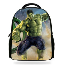 New Fashion Polyester 16-inches Printing Avenger Hulk Backpack